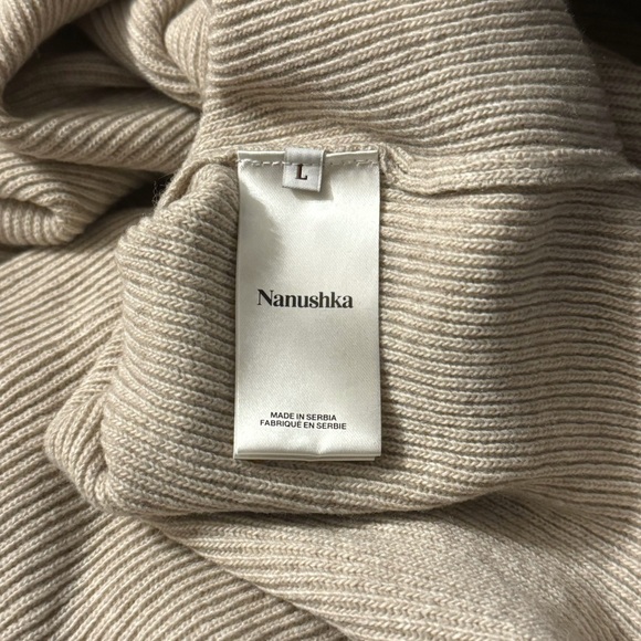 NWT Nanushka Canaan Cashmere Wool Blend Sweater Dress - Picture 7 of 9